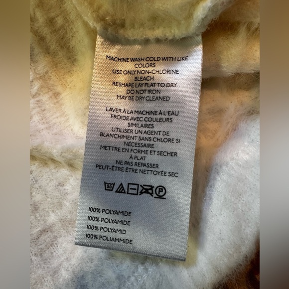 Anthropologie Mock Neck Fuzzy Sweater - Picture 6 of 7